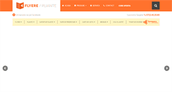 Desktop Screenshot of flyere-pliante.ro